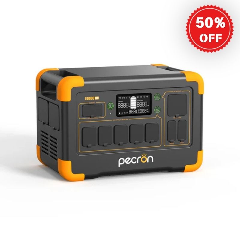 PECRON E1000LFP Portable Power Station 1800W 1024Wh