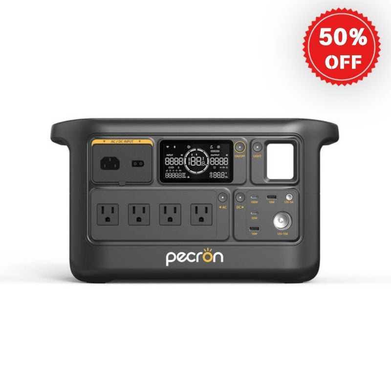 PECRON F1000LFP Portable Power Station 1500W 960Wh