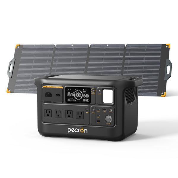 PECRON F1000LFP Solar Generator 1500W 960Wh